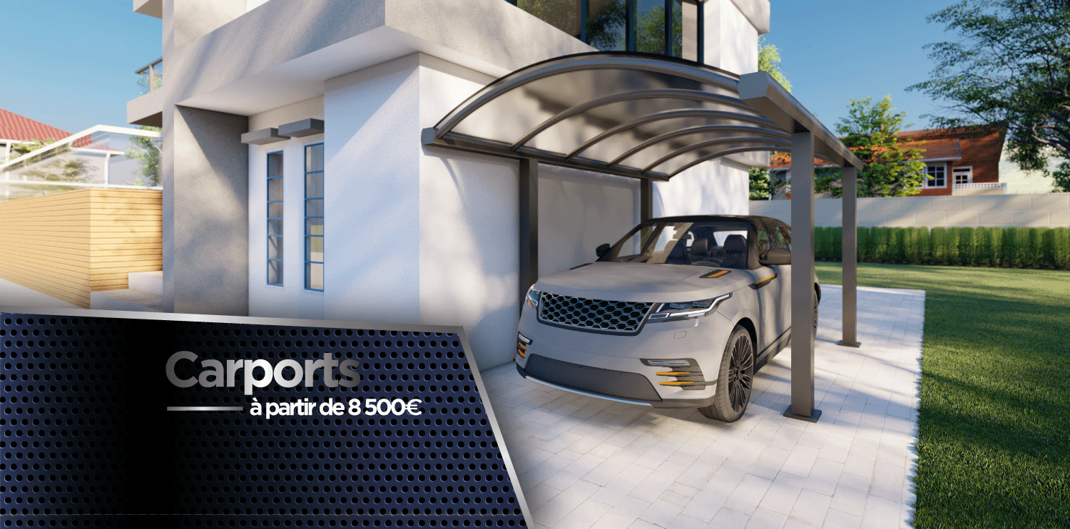 abri voiture alu